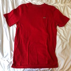 Red Heat-gear Under Armour T-shirt